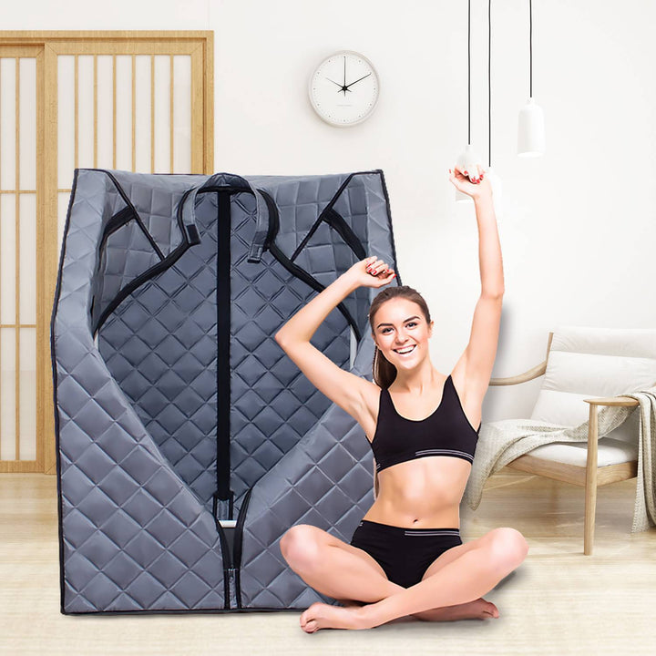 Portable Sauna For Home - Steam Sauna Tent, Personal Sauna With Remote Included